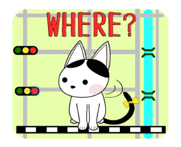 Animation happy cat "FUKU" third series sticker #14858858