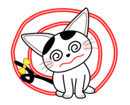 Animation happy cat "FUKU" third series sticker #14858860