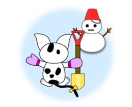 Animation happy cat "FUKU" third series sticker #14858861