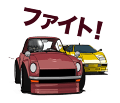 I drive a sports car! sticker #14858872