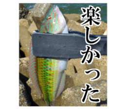 edible fish sticker #14859037