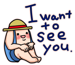 Blemmyae Farmer English Sticker sticker #14859059