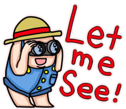 Blemmyae Farmer English Sticker sticker #14859062