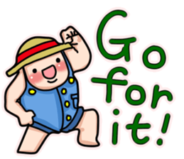 Blemmyae Farmer English Sticker sticker #14859069