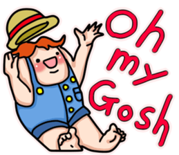 Blemmyae Farmer English Sticker sticker #14859071