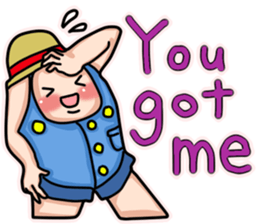 Blemmyae Farmer English Sticker sticker #14859072