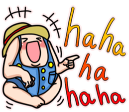 Blemmyae Farmer English Sticker sticker #14859085