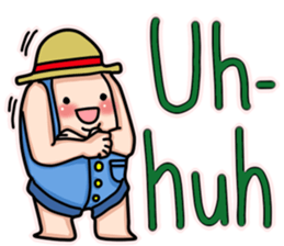 Blemmyae Farmer English Sticker sticker #14859086