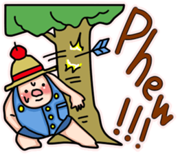Blemmyae Farmer English Sticker sticker #14859090