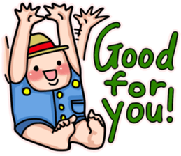 Blemmyae Farmer English Sticker sticker #14859092