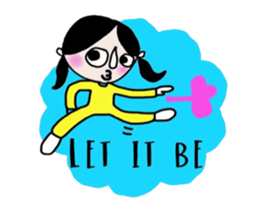 Billy Boo (Nice word & Nice Feeling) Eng sticker #14859501