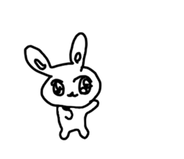 The losing heart Rabbit vol,6 (no words) sticker #14859591