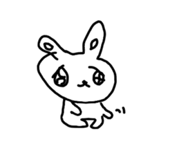 The losing heart Rabbit vol,6 (no words) sticker #14859592