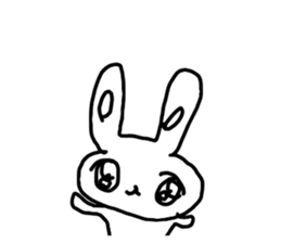 The losing heart Rabbit vol,6 (no words) sticker #14859595