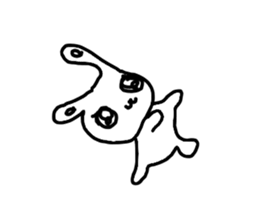 The losing heart Rabbit vol,6 (no words) sticker #14859596