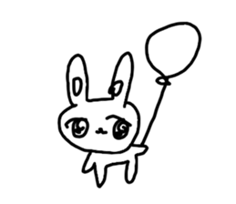 The losing heart Rabbit vol,6 (no words) sticker #14859599