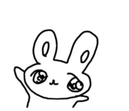 The losing heart Rabbit vol,6 (no words) sticker #14859600