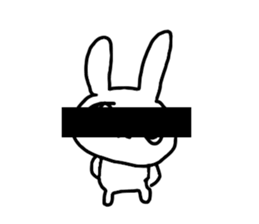 The losing heart Rabbit vol,6 (no words) sticker #14859601