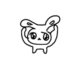 The losing heart Rabbit vol,6 (no words) sticker #14859604