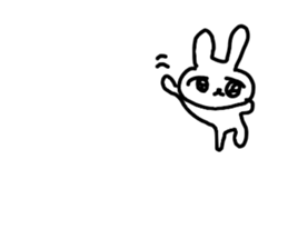 The losing heart Rabbit vol,6 (no words) sticker #14859605