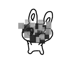 The losing heart Rabbit vol,6 (no words) sticker #14859606