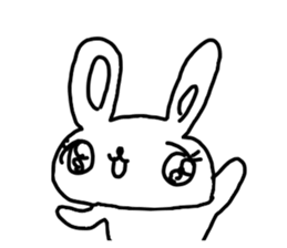 The losing heart Rabbit vol,6 (no words) sticker #14859607