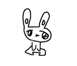 The losing heart Rabbit vol,6 (no words) sticker #14859608