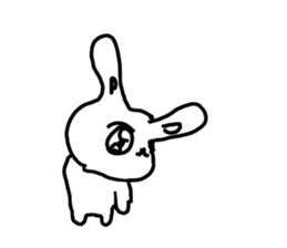 The losing heart Rabbit vol,6 (no words) sticker #14859610