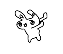 The losing heart Rabbit vol,6 (no words) sticker #14859613