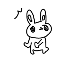 The losing heart Rabbit vol,6 (no words) sticker #14859615