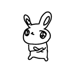 The losing heart Rabbit vol,6 (no words) sticker #14859617