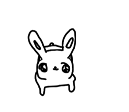 The losing heart Rabbit vol,6 (no words) sticker #14859621