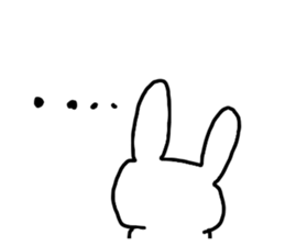 The losing heart Rabbit vol,6 (no words) sticker #14859622