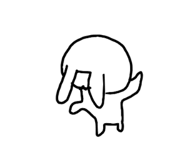 The losing heart Rabbit vol,6 (no words) sticker #14859623