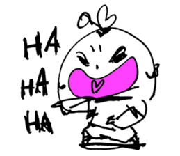 Awesome! Magic Boy! (White) sticker #14859941