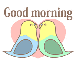 Good Morning Animals by Kuina Tsutamori sticker #14860290