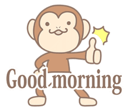 Good Morning Animals by Kuina Tsutamori sticker #14860294