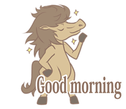 Good Morning Animals sticker #14860296