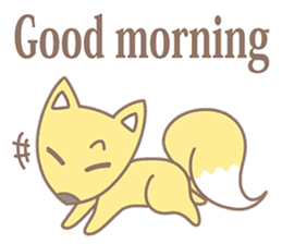 Good Morning Animals sticker #14860297