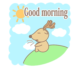 Good Morning Animals sticker #14860299