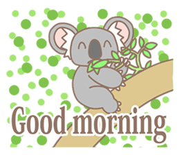 Good Morning Animals sticker #14860308