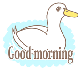 Good Morning Animals sticker #14860314