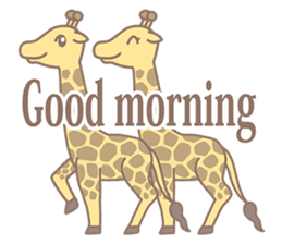 Good Morning Animals sticker #14860317