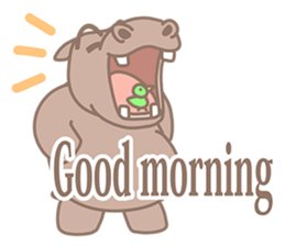 Good Morning Animals sticker #14860319