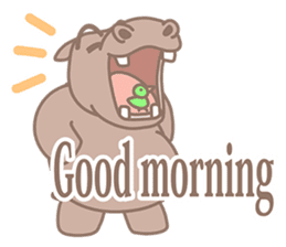 Good Morning Animals sticker #14860319
