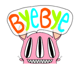 Funny Monster1 sticker #14860534