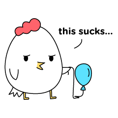 Grumpy Chicken No.1