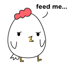 Grumpy Chicken No.1 sticker #14860744