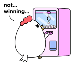 Grumpy Chicken No.1 sticker #14860757