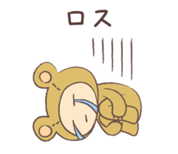 Theater bear Act 2 sticker #14861120